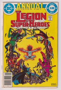 DC Comics! Legion of Super-Heroes Annual! Issue #1!