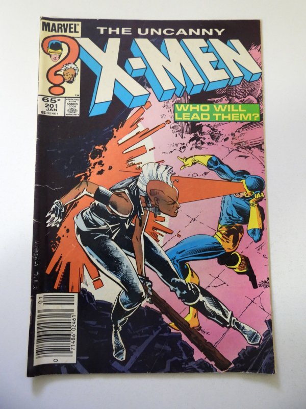 The Uncanny X-Men #201 VG Condition