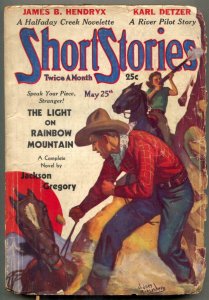 Short Stories Pulp May 25 1936- Light on Rainbow Mountain FAIR