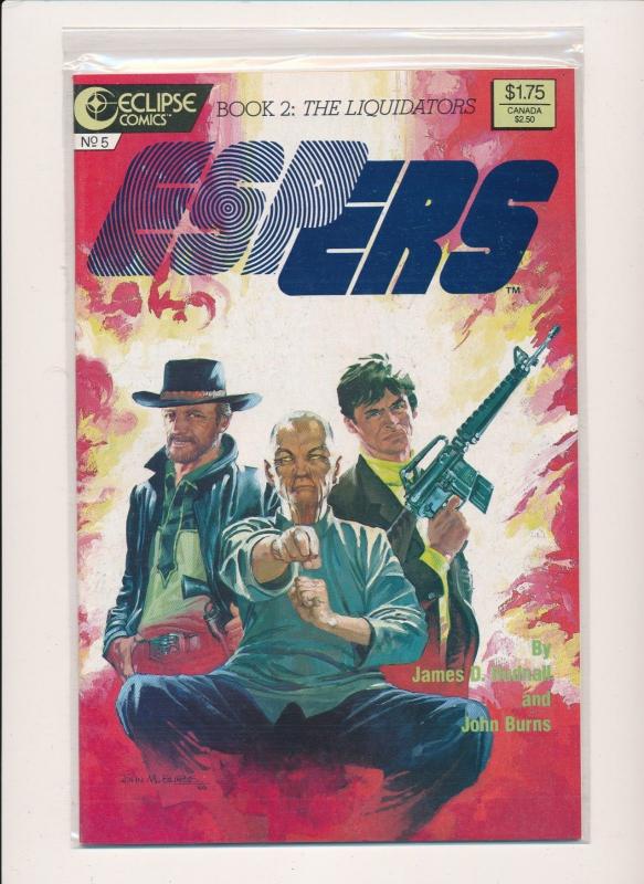 Eclipse Comics ESPers #1-5 (1,2,3,4,5) mini-series (1986) ~ VF (PF175) 5 comics