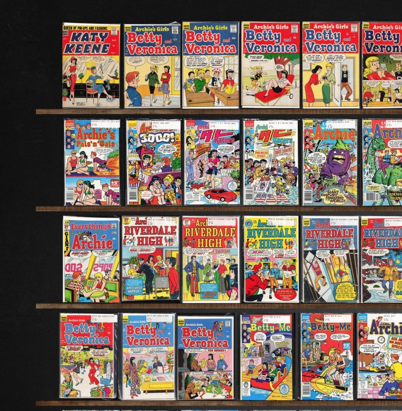 Huge Lot 150+ Comics with Archie, Life With Archie, Pep Comics & More!