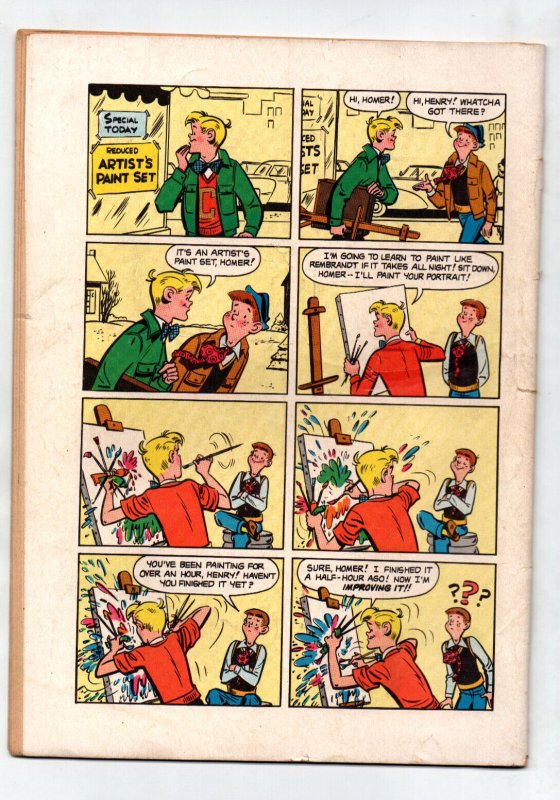 Henry Aldrich #20 - cartoon - Dell - 1954 - GD
