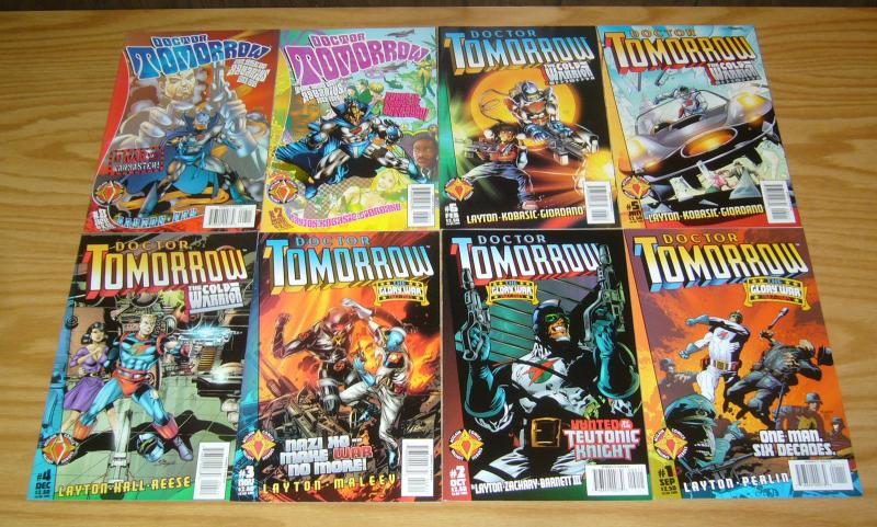 Doctor Tomorrow #1-12 VF/NM complete series - bob layton - acclaim comics set