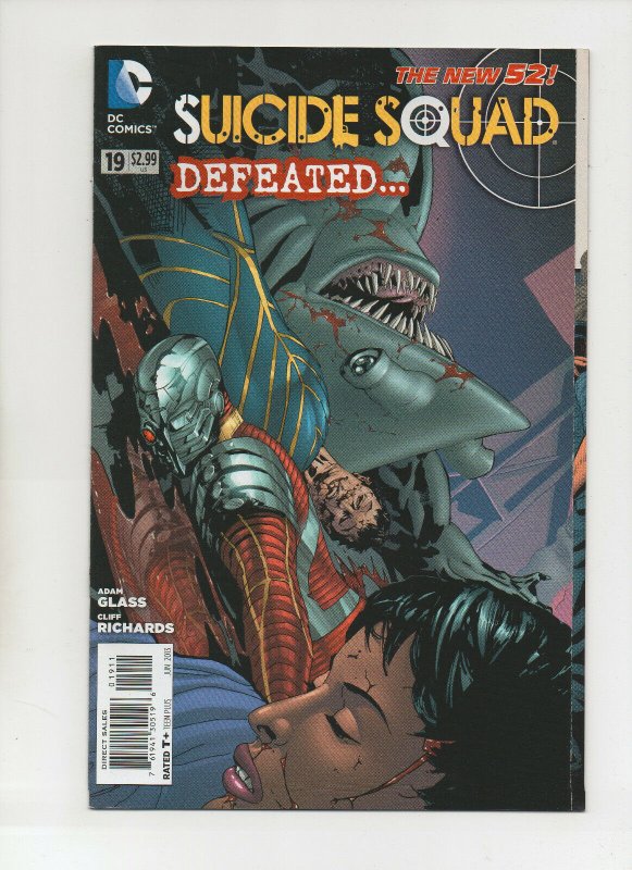 Suicide Squad #19 - Defeated! Deadshot Cover New 52 - (Grade 9.2) 2013