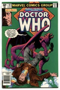 Marvel Premiere #58 1981- DR WHO - Frank Miller NM-
