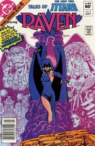 Tales of the New Teen Titans #2 (Newsstand) VG ; DC | low grade comic Raven