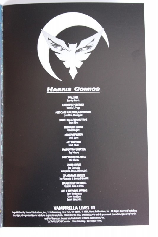 Vampirella Lives #1 (1996) Vampirella NM