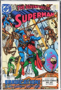 Adventures of Superman #460 (1989) Superman