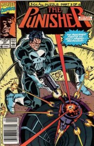 Punisher #37 Marvel Comics Newsstand 08/90 (VF+ 8.5/Stock Pic)