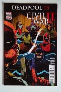 2016 Deadpool #15 Marvel 8.5 VF+ Comic Book