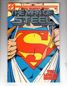 The Man of Steel #1 (1986)  / ECA5