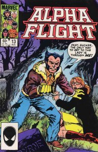 Alpha Flight (1st Series) #13 FN ; Marvel | John Byrne Wolverine