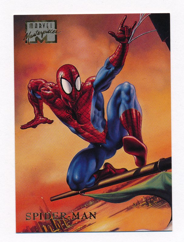 1996 Marvel Masterpieces #45 Spider-Man