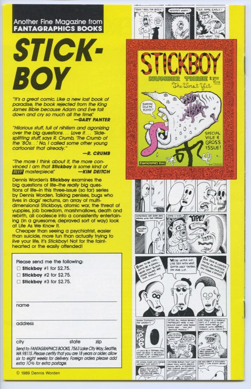 FAUNA REBELLION #2- 7.5, WP - Comix - 1st printing