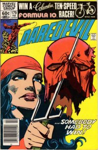 Daredevil #179 (Newsstand) VG ; Marvel | low grade comic February 1982 Frank Mil