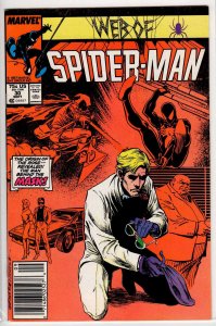 Web of Spider-Man #30 Newsstand Edition (1987) 7.0 FN/VF