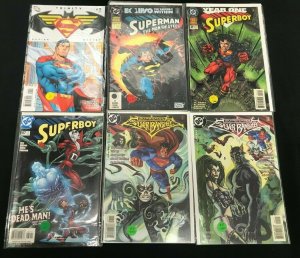 SUPERMAN/SUPERBOY 6PC LOT (VF) TRINITY #1!! SILVER BANSHEE!! 1992-2008