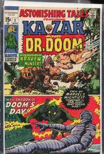 Astonishing Tales #1 (1970) Doctor Doom