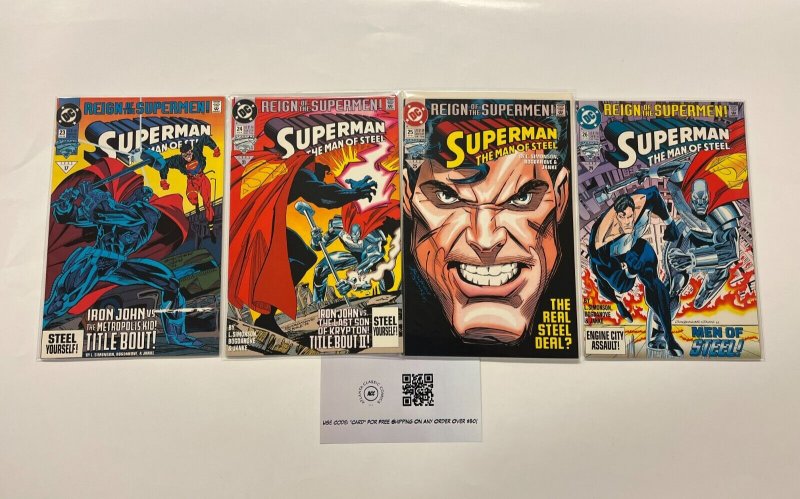 4 Superman The Man of Steel DC Comics Books # 23 24 25 26 26 MS7