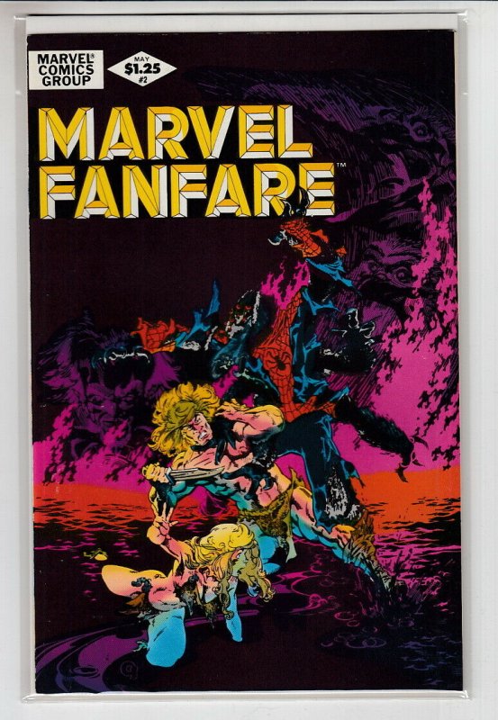 MARVEL FANFARE (1982 MARVEL) #2 VF/NM A08150