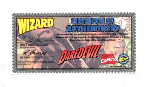 Daredevil #1/2 - Wizard Edition w/COA (7.5/8.0) 1999