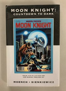 Moon Knight Countdown to Dark Direct Market Edition Hardcover 2010 Doug Moench 