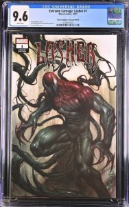 Extreme Carnage: Lasher #1 2021 Exclusive Lucio Parrillo Variant Limited to 3000