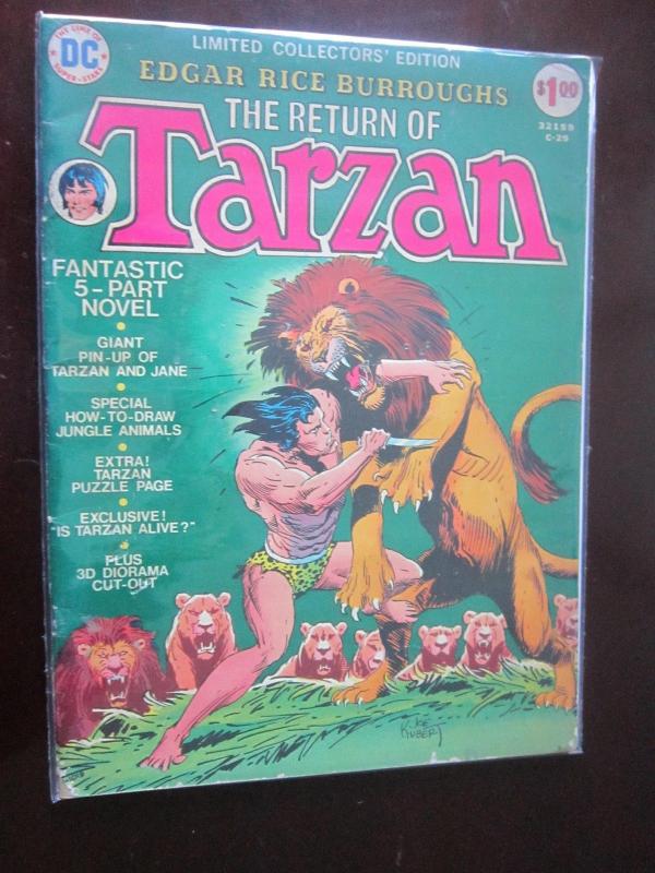 Return of Tarzan #C-29 - DC Treasury Edition - reader copy 3.0 - 1974