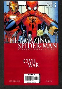 Marvel Comics Amazing Spider-Man #533 Civil War Secret Identity Revealed