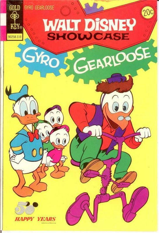 WALT DISNEY SHOWCASE 18 VF GYRO GEARLOOSE COMICS BOOK