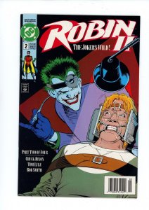 ROBIN II #2  (1991) DC COMICS NEWSTAND VF+ 