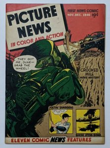 Picture News In Color And Action #9 (Dec1946, Lafayette) F/VF 7.0 