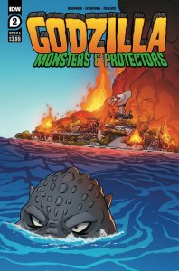 GODZILLA MONSTERS & PROTECTORS #2 CVR A DAN SCHOENING 