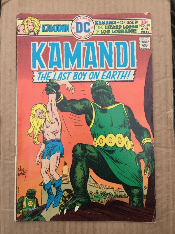 Kamandi, The Last Boy on Earth #40 (1976)