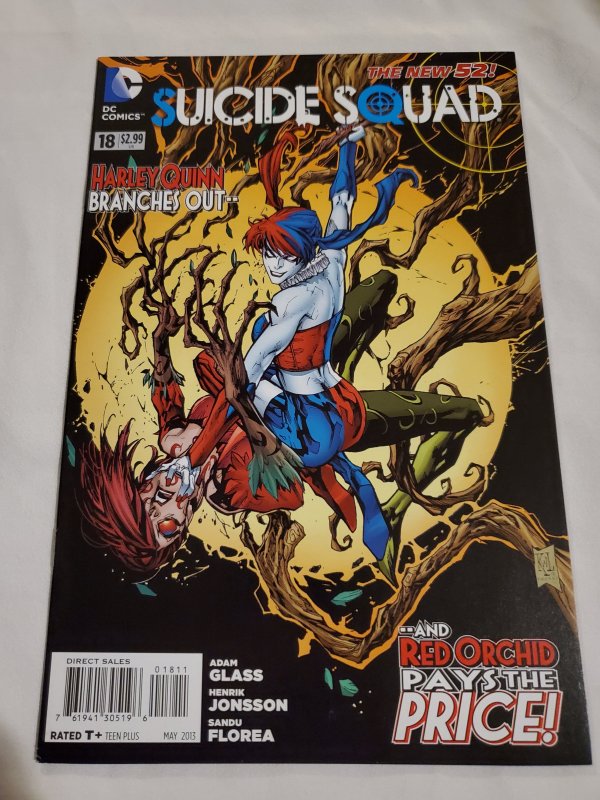 Suicide Squad 18 Near Mint Cover by Ken Lashley