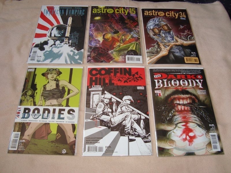 LOT OF 35   DC/VERTIGO -  RED THORN # 1, SURVIVORS CLUB # 1 - FREE SHIPPING