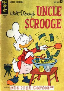 UNCLE SCROOGE (1962 Series) (GOLD KEY)  #43 Very Good Comics Book