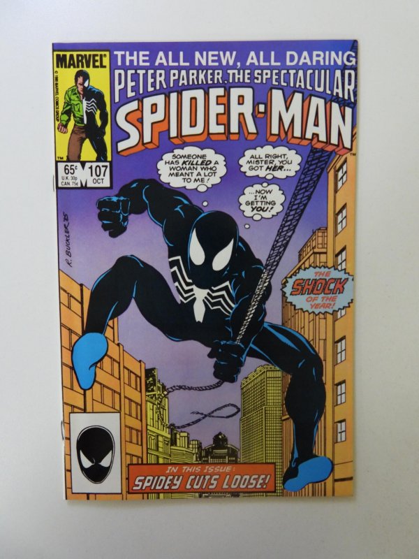 The Spectacular Spider-Man #107 Direct Edition (1985) NM- condition