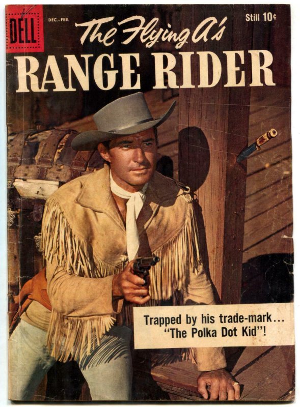 The Flying A's Range Rider #24 1959- Dell Western- Jock Mahoney VG