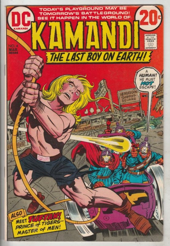 Kamandi the Last Boy on Earth #4 (Mar-73) NM- High-Grade Kamandi