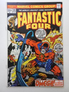 Fantastic Four #132 (1973) vs Omega: The Ultimate Assassin! Beautiful VF+ Cond!