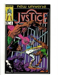 12 Justice Marvel Comics # 1 2 3 4 5 6 7 8 9 10 11 12 New Universe RB2 