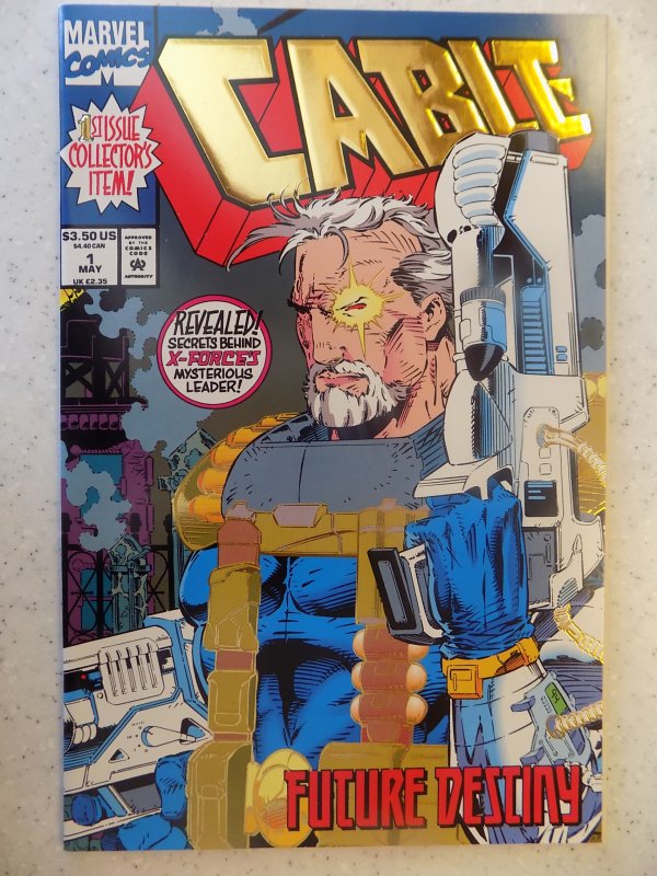 CABLE # 1 GOLD FOIL COVER FIRST PRINT