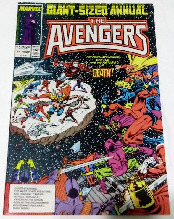 Avengers Annual #16 (VF/NM) Marvel ID#59L