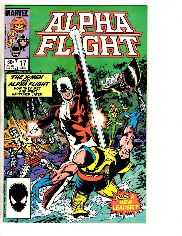 Lot Of 11 Alpha Flight Marvel Comic Books #10 11 12 13 14 15 16 17 18 19 20 CR34