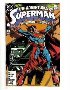 12 Adventures of Superman DC Comics 424 425 426 427 428 429 430 432 433 + HG1