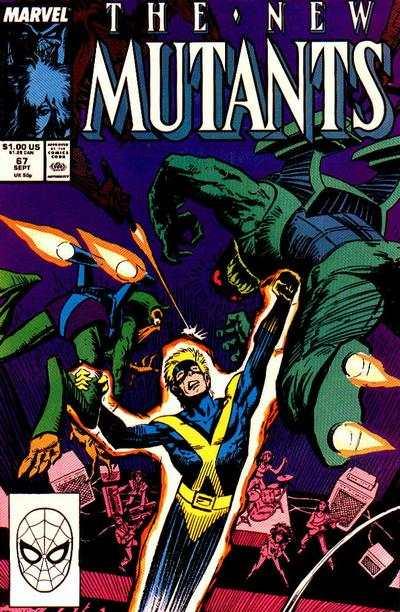 New Mutants (1983 series) #67, VF- (Stock photo)