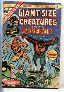 Giant-Size Creatures #1 1974-1st appearance Of Tigra - comic book