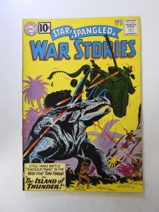 Star Spangled War Stories #98 (1961) FN condition rusty staple