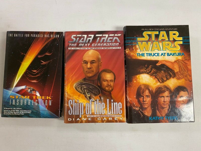 3 Star Trek Hard Cover AVG 6.0 FN